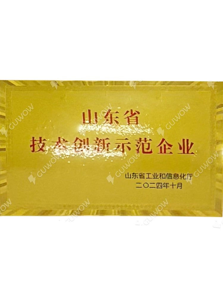 Shandong Province Technology Innovation Demonstration Enterprise